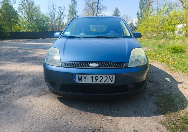 Ford Fiesta cena 6200 przebieg: 190500, rok produkcji 2005 z Warszawa małe 596